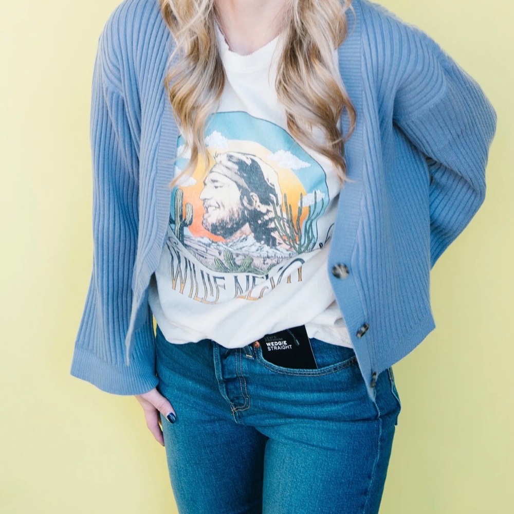 RVCA CHARMED CARDIGAN SWEATER - Picture 3 of 7